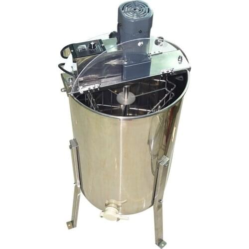 New Manual Honey Extractor Electric Multiple Capacities Stainless Steel Frames Apiary Centrifuge Honey Bucket Beekeeping Tools