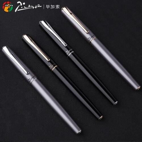 Luxury Fountain Pen Fine Nib 0.5mm Pimio816 Metal Inking Pens for Writing Nobel Gift Stationery Office School Supplies