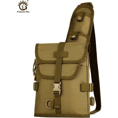 Sport Camping Men Bag Military Tactical Back pack Outdoor Crossbody Bags Hiking Sling Chest Pack Fishing Hunting Bag