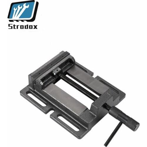 Drilling machine 3 inch 4 inch 6 inch 8 inch flat-nose pliers vise bench drill heavy woodworking fixed pliers clamp