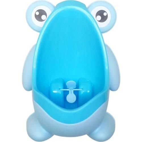 Baby Boy Urinal Infant Toddler Cartoon Frog Wall-Mounted Hook Potty Toilet Training Stand Vertical Boys Pee Toilet