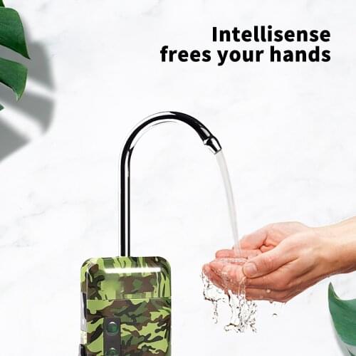 1set Outdoor Induction Fishing Water Dispenser USB Chargeable Aeration Pump Lighting Lamp Automatic Bubbles Pumping Oxygen Pump