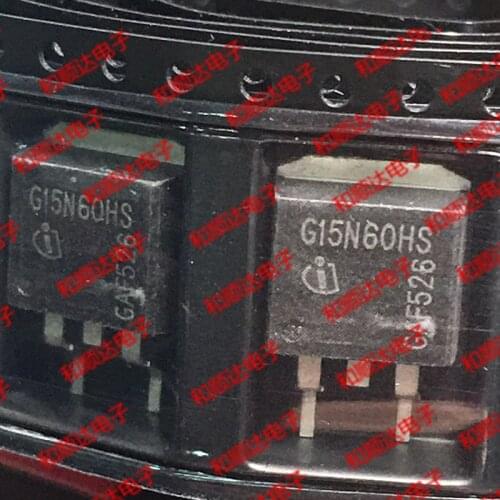 10pcs/lot G15N60HS New Spot TO-263 600V 15A
