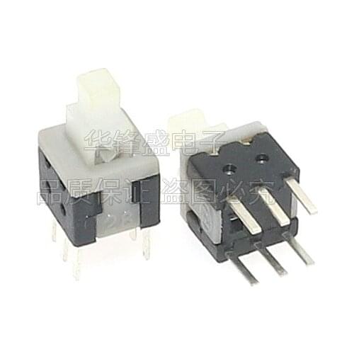 100Pcs 8.5*8.5mm Double Row No Locked Switch/Push button switch/key switch 6Pin