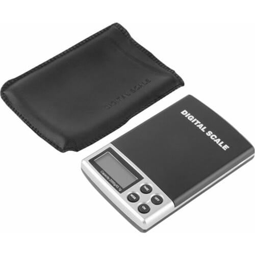 2000g x 0.1g Digital Scale Jewelry Gold Silver Coin Grain Gram Pocket Size Herb