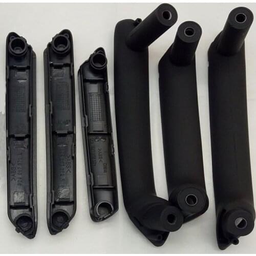 6pcs/set Black Interior Door Handle With Trim For Volkswagen Passat B5 inner armrest