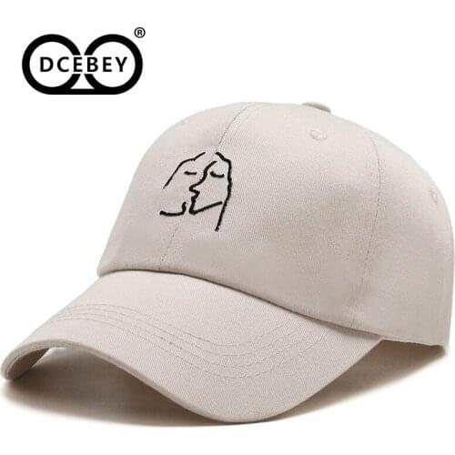 【DCEBEY】2020 New Arrival 100% Cotton Lover’s Baseball Cap Fashion Summer Autumn Sunscreen Outdoor Sport Hats For Men And Women
