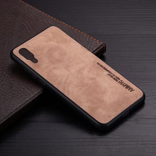 AMMYKI Fashion Soft Silicone case Pu leather For VIVO Y85 V9 Z1 Lite Z3X Z1i Y89 X21S V11 Pro NEX S case