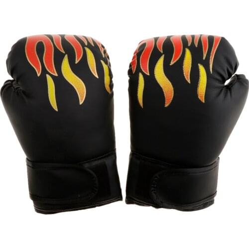 Kids Gel Boxing Kickboxing Training Gloves Gym Muay Thai Pouching Training Glove Mitts for Boys Girls