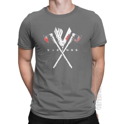 The Vikings Tool Mens T Shirts Odin Valhalla Viking Humorous Male Tees Camisetas O Neck T-Shirts 100% Cotton Gift Idea Tops