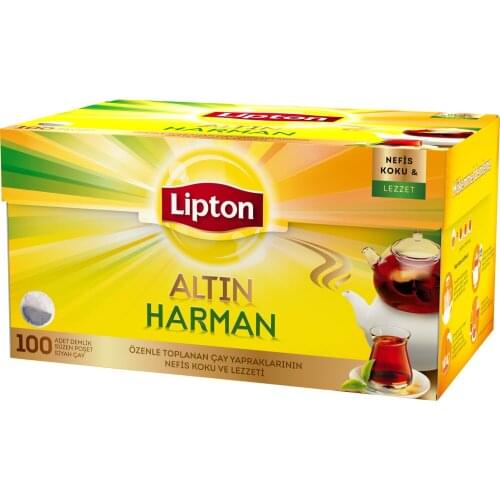 PERFECT FLAVORED Lipton Gold Blend Teapot, Strained Tea 100 Pieces FREE SHİPPİNG