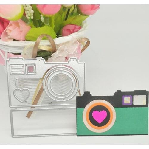 Cameras, metal knife molds for old-fashioned cameras, scrapbooks, photo albums, greeting cards, DIY decorations, handmade art