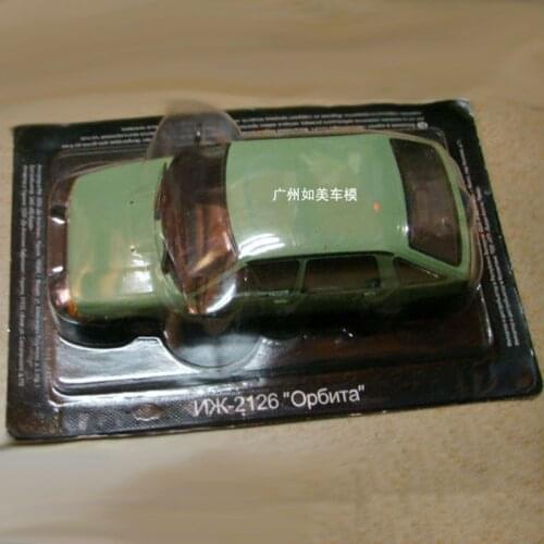 1/43 Alloy Former Soviet ИЖ-2126"Орбита Classic Toy Green Vintage Collection Model Toys Car