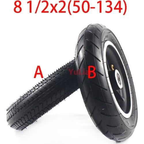 Super 8 1/2x2 trye wheel Tire for Gas Scooter Electric Scooter kid gas/eletric Scooter Pram Stroller (8' 1/2' *2 inch) wheel