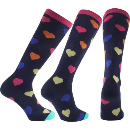 Anti Fatigue Cycling Compression Socks Fit For Sports Black Compression Stocking For Medical Varicose Veins Leg Relief Pain Sock