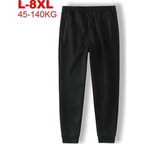 Sweat Pants Men Plus Size 8xl 7xl 6xl 5xl Sportswear Man Chinese Streetwear Trackpants Male Trousers Casual Mens Jogger Pants