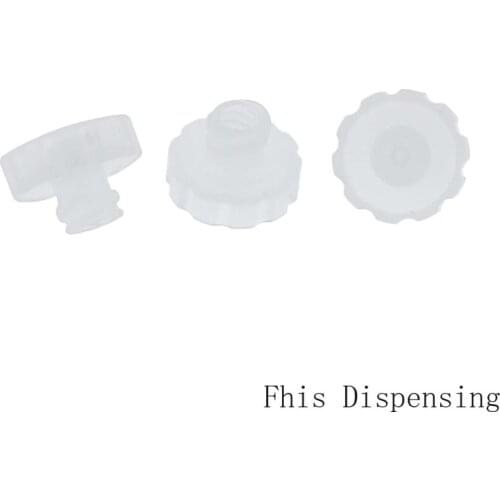 Syringe Tip Caps Glue Dispensing Syringe Barrel Tip End Cap with Luer Lock Screw Type Connection Free Shipping