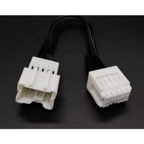 Original 8pin Car tail lamp door male female adapter lossless wire harness plug For Nissan Infiniti