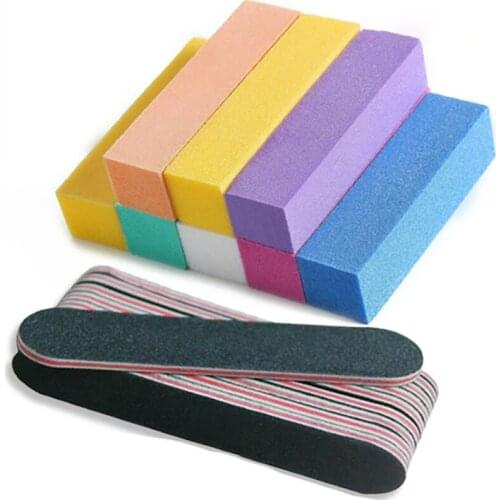 Nail Files Nail Spong Sanding Block Sanding Block Grinding Polishing Buffers Nail Manicure Tool Nail Polishing Manicure Trimming