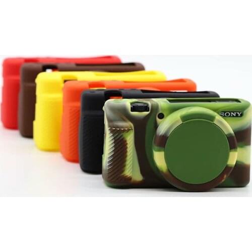 Camera Video Bag Soft Silicone Rubber Protection Case for Sony A7R II A7 II A7R Mark 2 A7M3 A7RM3 ZV1 ZV-1 A7R IV A7RM4