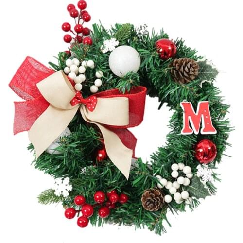 Wedding Decoration 10-40cm Rattan Wreath Metal Hoop Wreath Decor Floral Hoop Christmas Decor for Home Hanging Artificial Flower
