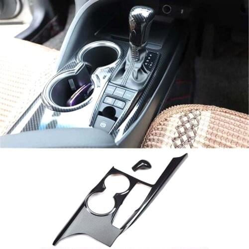 For Toyota Camry 2018 2019 Right Hand Drive Car Gear Shift Panel Trim Knob Head Cover Styling ABS Interior Auto Moldings