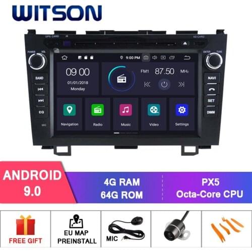 WITSON Android 10 CAR DVD GPS PLAYER FOR HONDA CRV 2006-2010 Car Multimedia Player Stereo AutoAudio GPS Navigation DVD Video
