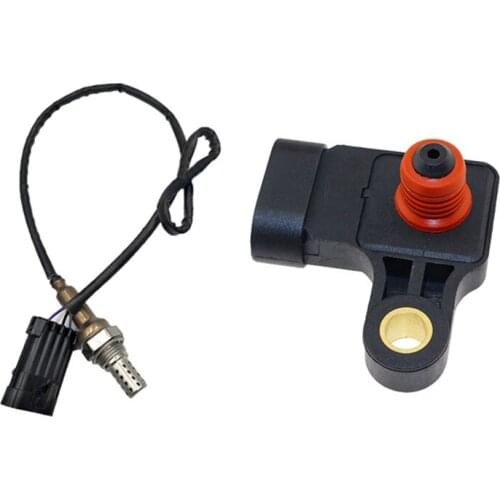 1 Pcs Probe O2 Oxygen Sensor for CHEVROLET DAEWOO AVEO & 1 Pcs MAP Manifold Absolute Pressure Sensor