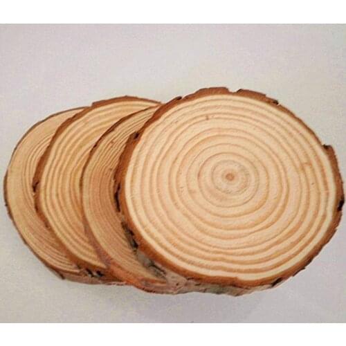 30pcs Plain Wooden Hearts Embellishment Blank Heart Wood Slices Discs Natural Birch Tree DIY Crafts Easter Decor Diameter:2-4cm