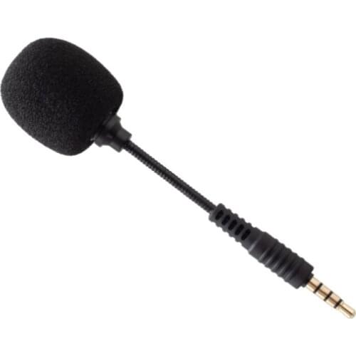 Mini Wired 3.5mm Mic Flexible Condenser Microphone for Mobile Phone / PC / Laptop Notebook