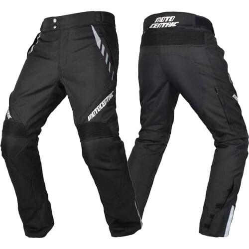 Motorcycle Pants Men Windproof Protective Gear with Detachable Liner Motocross Pants Motorcycle RidingTrouser Windproof Trousers