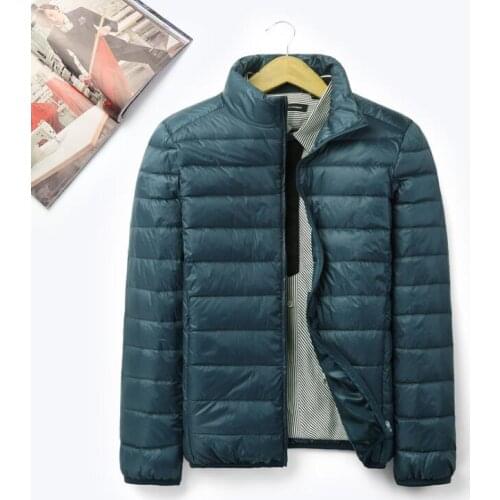 2020 Winter Jacket Men Fashion Stand Collar Male Parka Jacket Mens Solid Thick Jackets and Coats Man