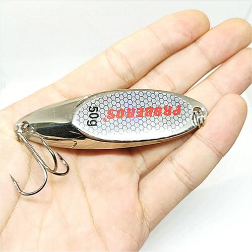 1PCS/Sea Fishing Lure VIB Metal Sequins 3g-60g Artificial Bait Striped bass Rotator Swim Wobbler Jig Hard Bait Fishing tackle