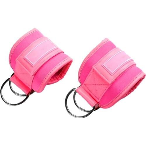 Ankle Straps for Cable Machines, Adjustable Comfort fit, Reinforce D-Ring-Premium Ankle Cuff to Improve Abdominal Muscle