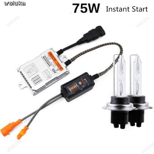 Super bright car xenon lamp headlights 9005/9006/H1/H3 modified quick start big light bulb xenon lamp set CD50 Q04