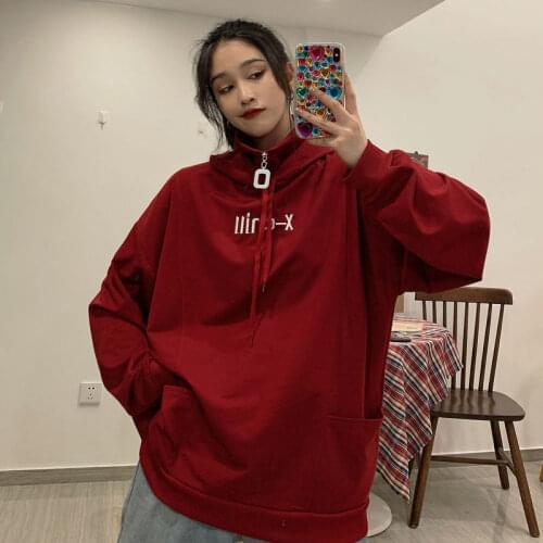 Winter Trendy Simple Streetwear Hoodies Casual 2021 Soft Womens Hoodie Cotton Women Clothing Plus Size Hoodies Women Autumn