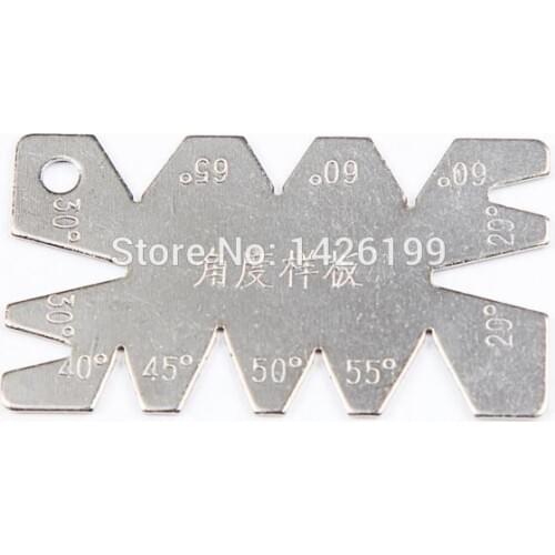 Free Shipping 1PCS Stainless Steel Screw thread Cutting angle gage Gauge Measuring Tool