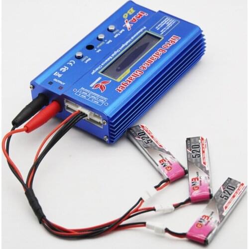 1S LIPO Battery PH2.0 PH1.5 51005 Power Charging Cable Wire 4mm Plug for Gaoneng BetaFPV RC FPV Drone IMAX B6 B6AC Charger