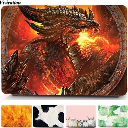 Fierce Fire Dragon Prints Shell For Huawei Matebook X Pro 13.9/ D15/13/ D14 For Macbook Retina 12 13 Retina 15 A1398 Laptop Case