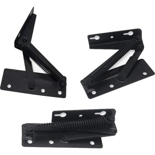 Sofa Sofa Bed Hinge Steel 2Pcs Adjustable Angle Bedding Black Funiture