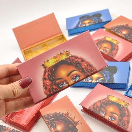 Wholesale 30/50pcs lashes mink Eyelash Packaging Boxes Cash Lash Box Bulk 3D 25mm Mink Lashes Empty Magnetic Case With Tray