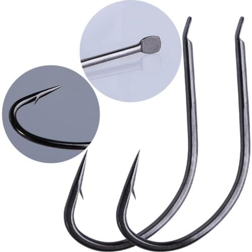 LEDIAO 50pcs/box High Carbon Maruseigo Fishing Hook Japan Fish Jig Hook Carp Fishing Narrow Bait Sharp Fishhook Fishing Tackle