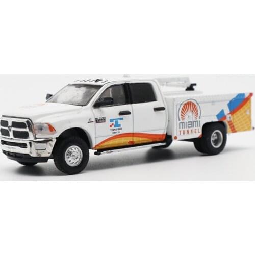 Greenlight 1:64 2015 Ram 3500 Crane Pickup Truck Loose Diecast Model Car Loose