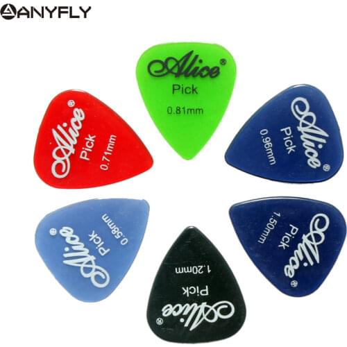 Alice AP-20H 20pcs Clear Transparent Guitar Picks Assorted Thickness Wholesales
