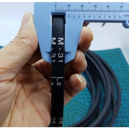 2Pcs M Rubber Transmission belt V-belt for Bench drill Washing machine M14/M15/M16/M17/M18/M19/M20/M21