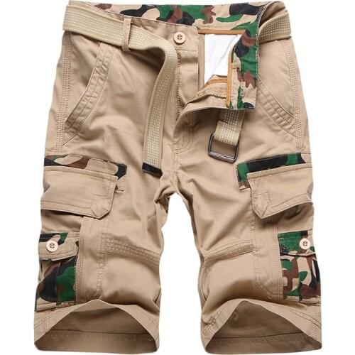 Mens Bermuda Shorts Outdoor Jungle Hunting Camping Camouflage Tactical Shorts