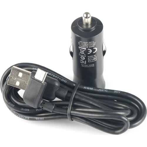 Replacement Car Charger and Micro USB Cable for Tomtom GO Live 820 825