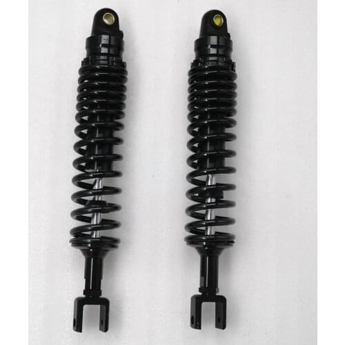 New 1pair 16.5" 415MM 420MM Spring 8MM Motorcycle Shock Absorber Fork 27MM FOR Yamaha Kawasaki Honda BMW ATV black