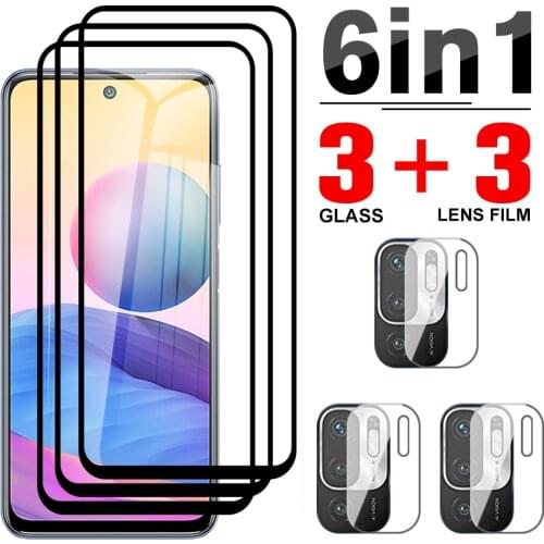For Xiaomi Redmi Note 10 5G Screen Protector Glass For Xiamoi Redmi Note 10T 5G Tempered Glass For Redmi Note10 Camera Lens Film