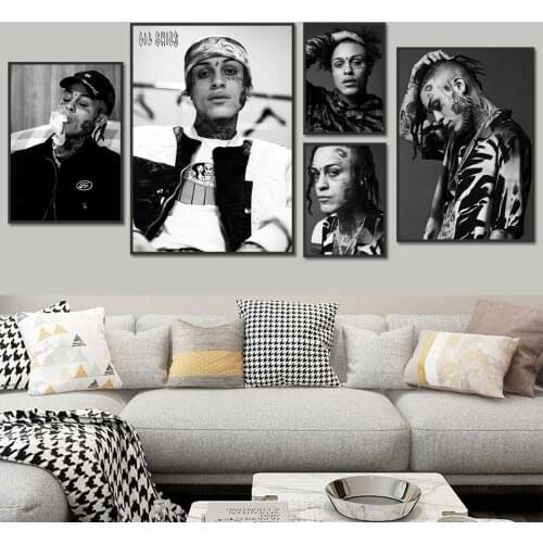 Diamond Painting Cross Stitch Rap Hip Hop Music Star Singer Picture of Rhinestone Diamond Mosaic Diamond Embroidery Home Decor